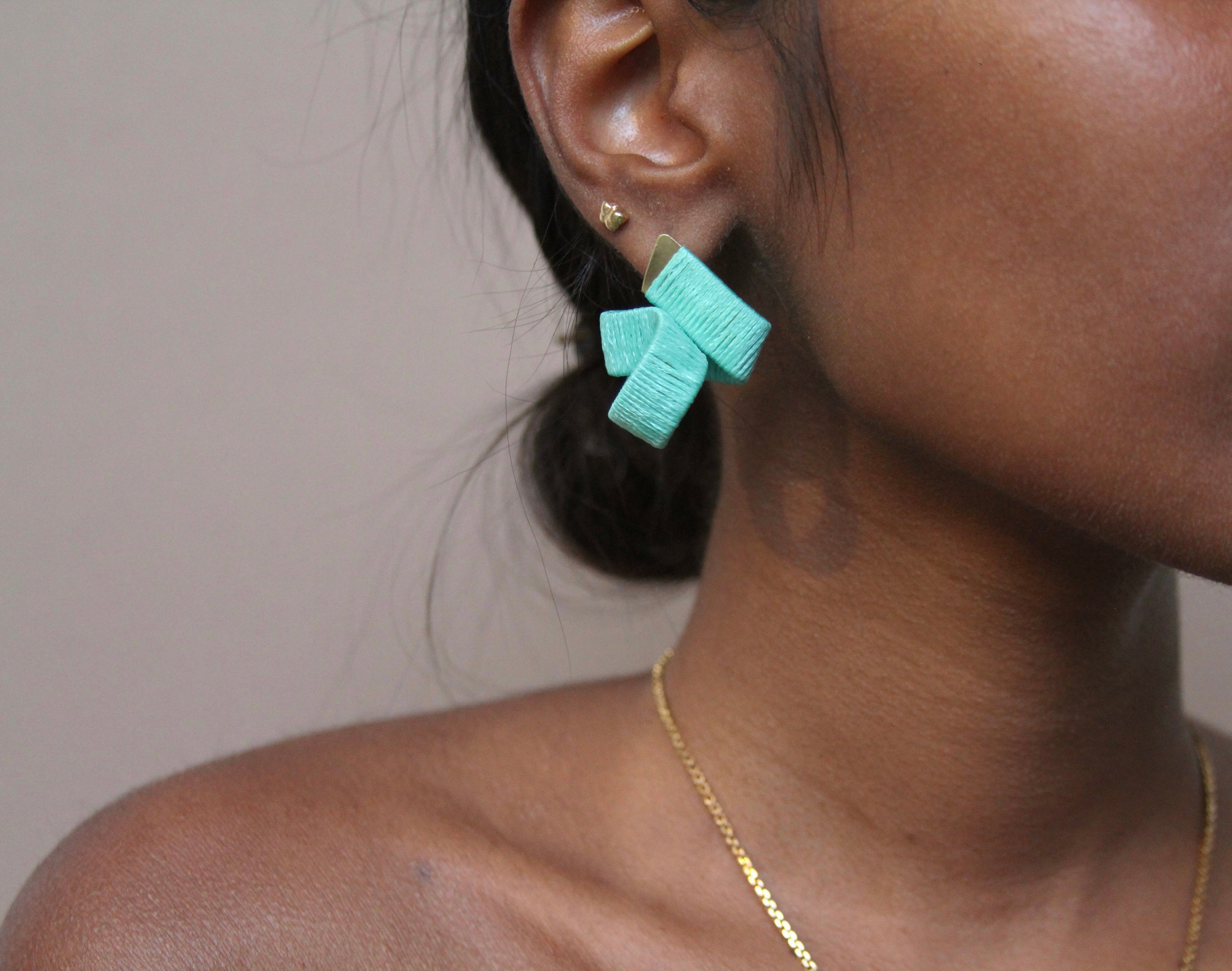 Joy Turquoise Earrings (Small size)