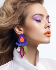Frape Multicolor Handmade Earring