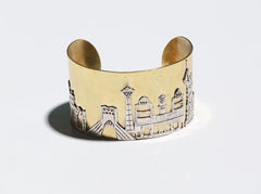 Tehran Handmade Bracele Silver And Brass