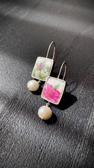 Handmade Earrings With Pearl