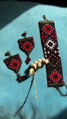 Handmade Carpet Embroidered Set