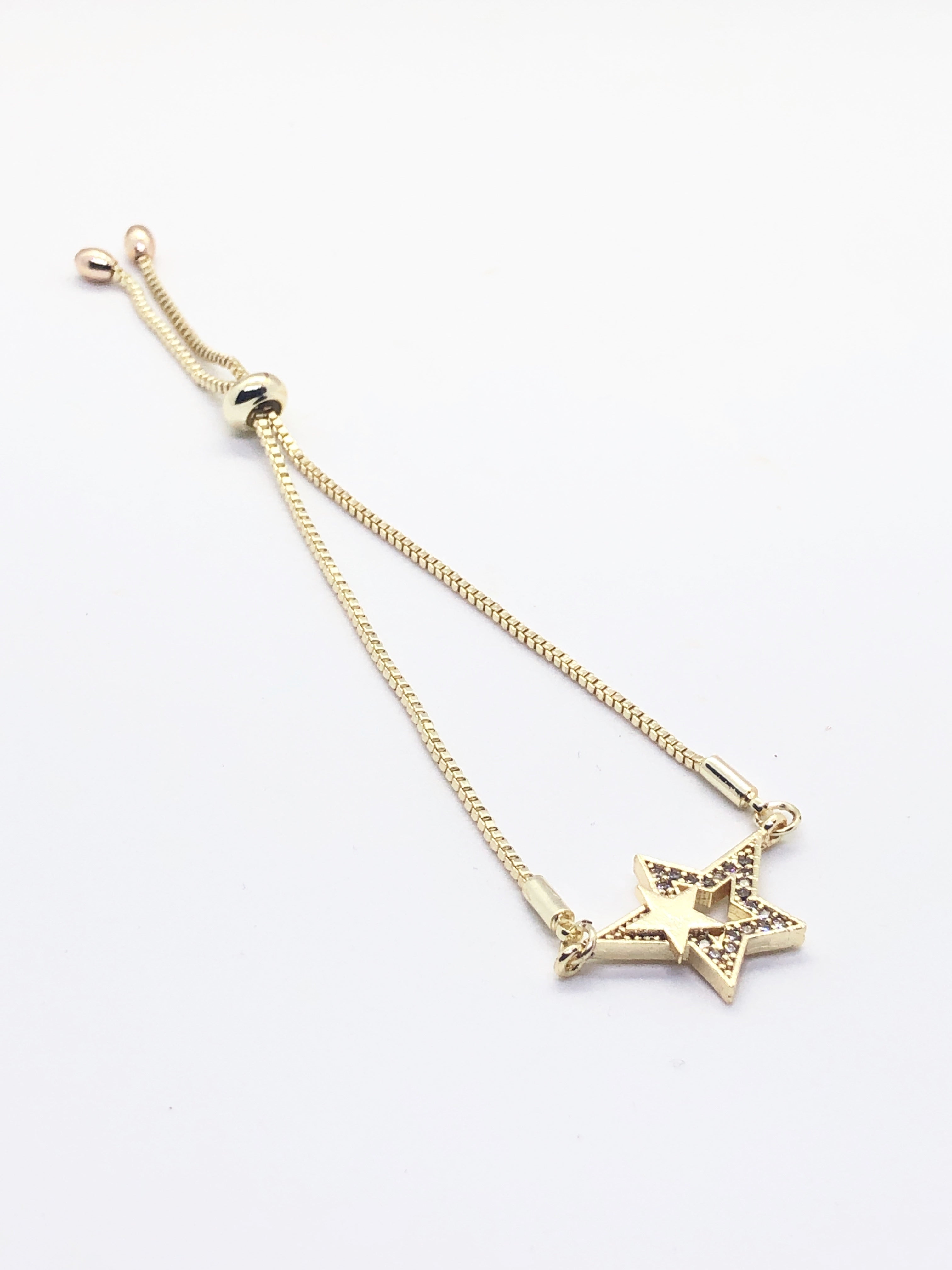 Gold Star Fitted Bracelets