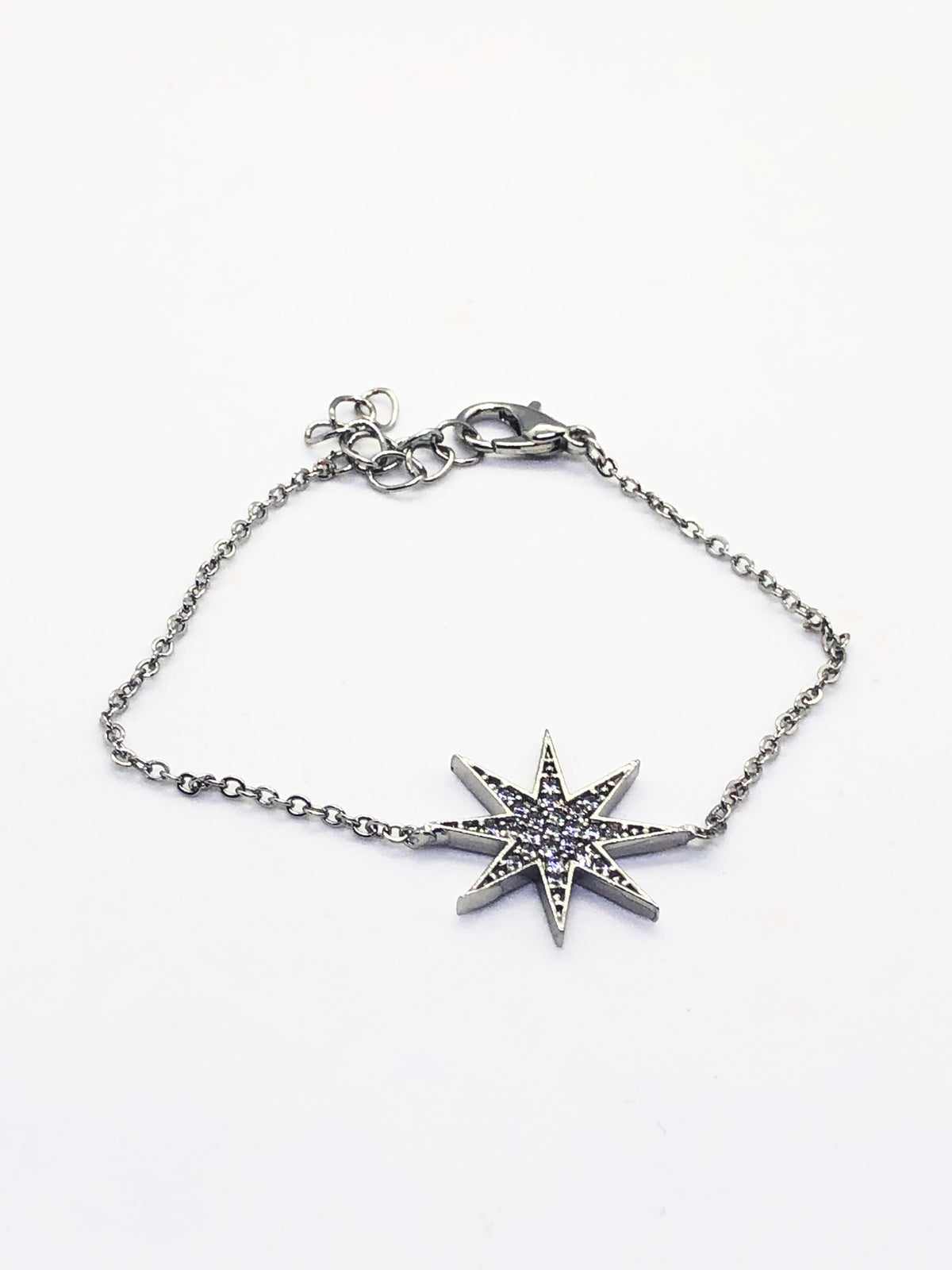 Silver Bright Star Bracelet