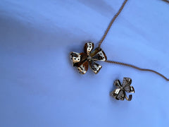 Bow Tie Ring (Adjustable) & Necklace