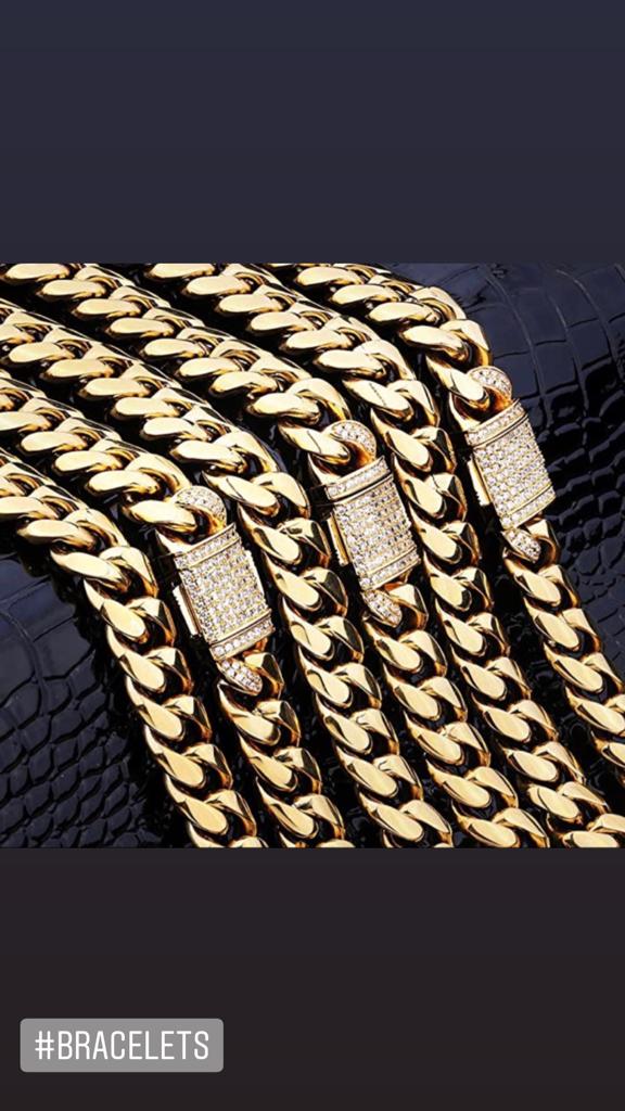 Gold chain Bracelet