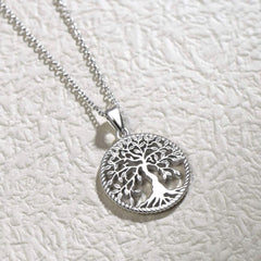 Sterling Silver Tree of Life Necklace
