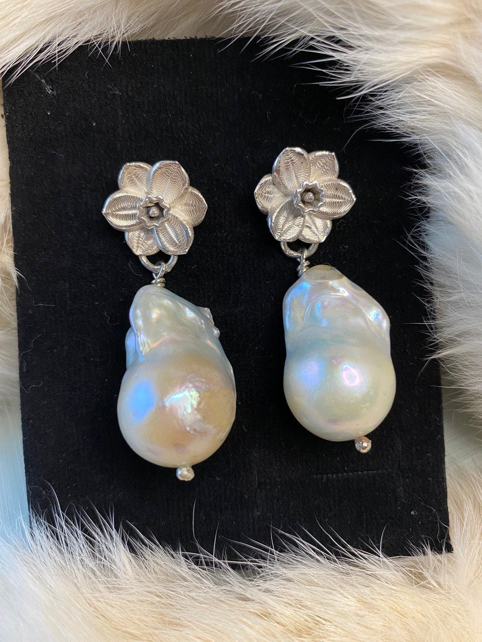 Narcissus Flower earrings