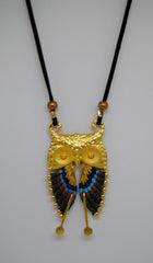 Handmade Owl long necklace