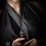 Handmade Silver Necklace with Neyshaboor Turquoise