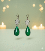 Pahlavi Crown Earrings – Echoes of Royal Heritage