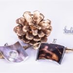 Silver Pendent With Pearl (Revers-able)