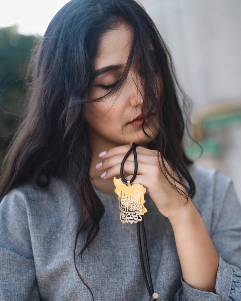 Handmade "Dobareh Misazamat Vatan" Necklace – Silver & Brass Unisex Jewelry with Leather Strap | Homeland Collection Inspired by Simin Behbahani's Poem