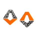 Massai Orange Handmade Earring