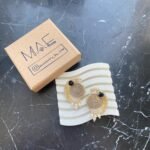 Khorshid Handmade Earrings (Pahlavi Coin with high Quality Stones)