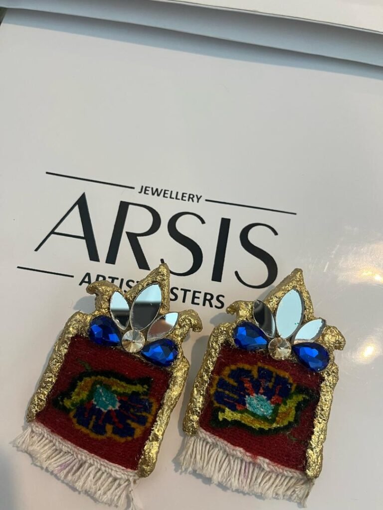 Carpet Design Earrings