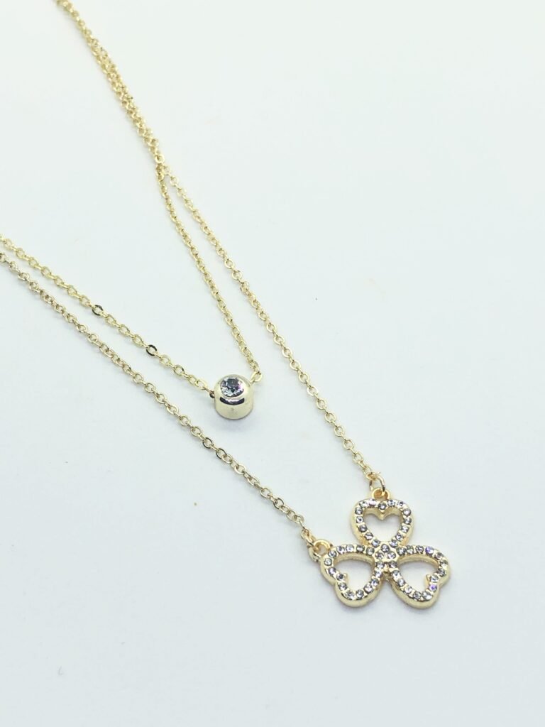Gold Clover Necklace