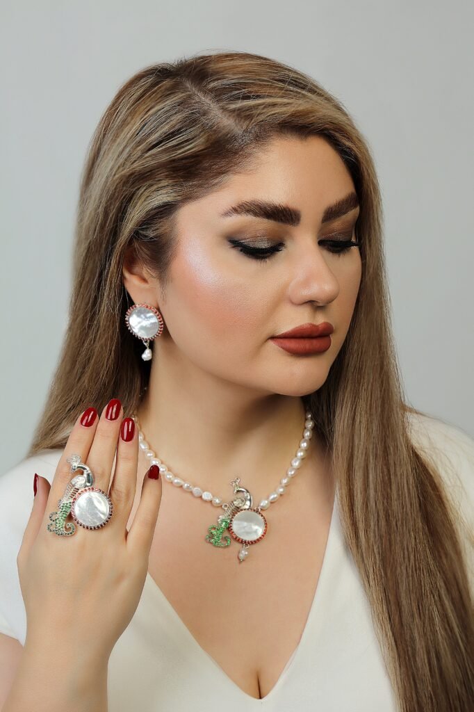 Handmade Silver Ring with Pearl Sirang