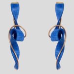 Bliss Navy Blue Earrings