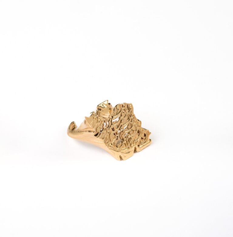 Iran Calligraphy Bronze Ring (Adjustable )