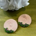 Handmade Pink Earrings