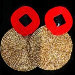 Handmade Gold Earrings (Bahar 03)