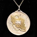 Iran Silver and Brass Handmade Necklace