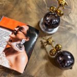 Bronze Gold plated Earrings Simorgh Konam