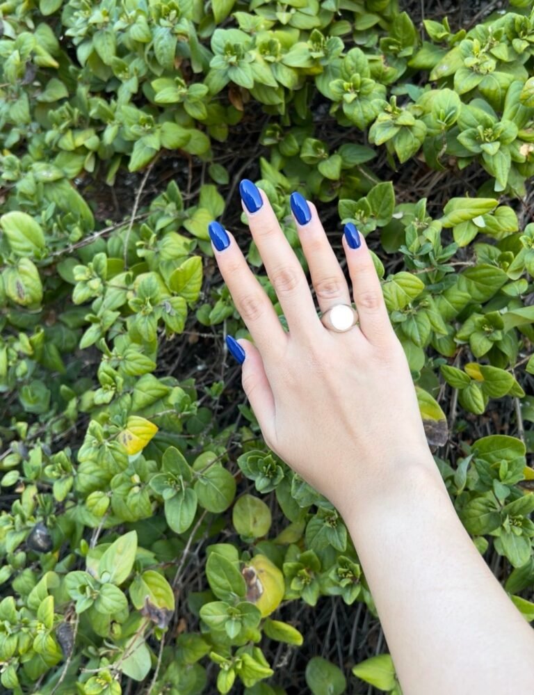 Flat Circle Silver Ring (Adjustable)