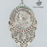 Handmade Silver Necklace with Stone