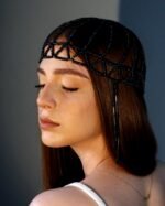 Handmade beaded headpiece - Image 2