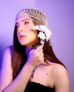 Handmade Pear and Bead Headpiece - Image 2