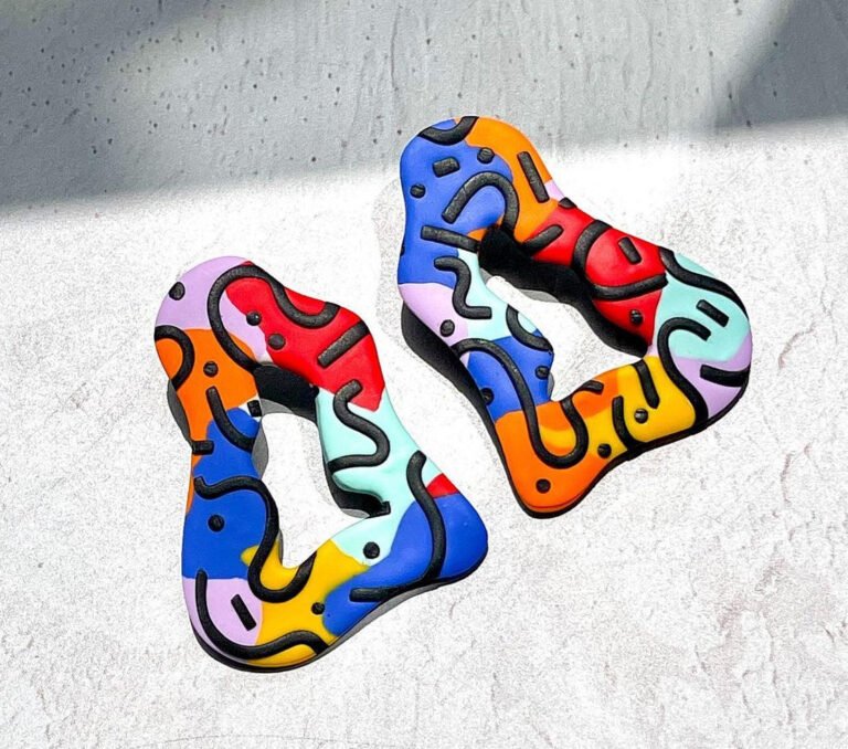 Havana Multicolor Handmade Earrings