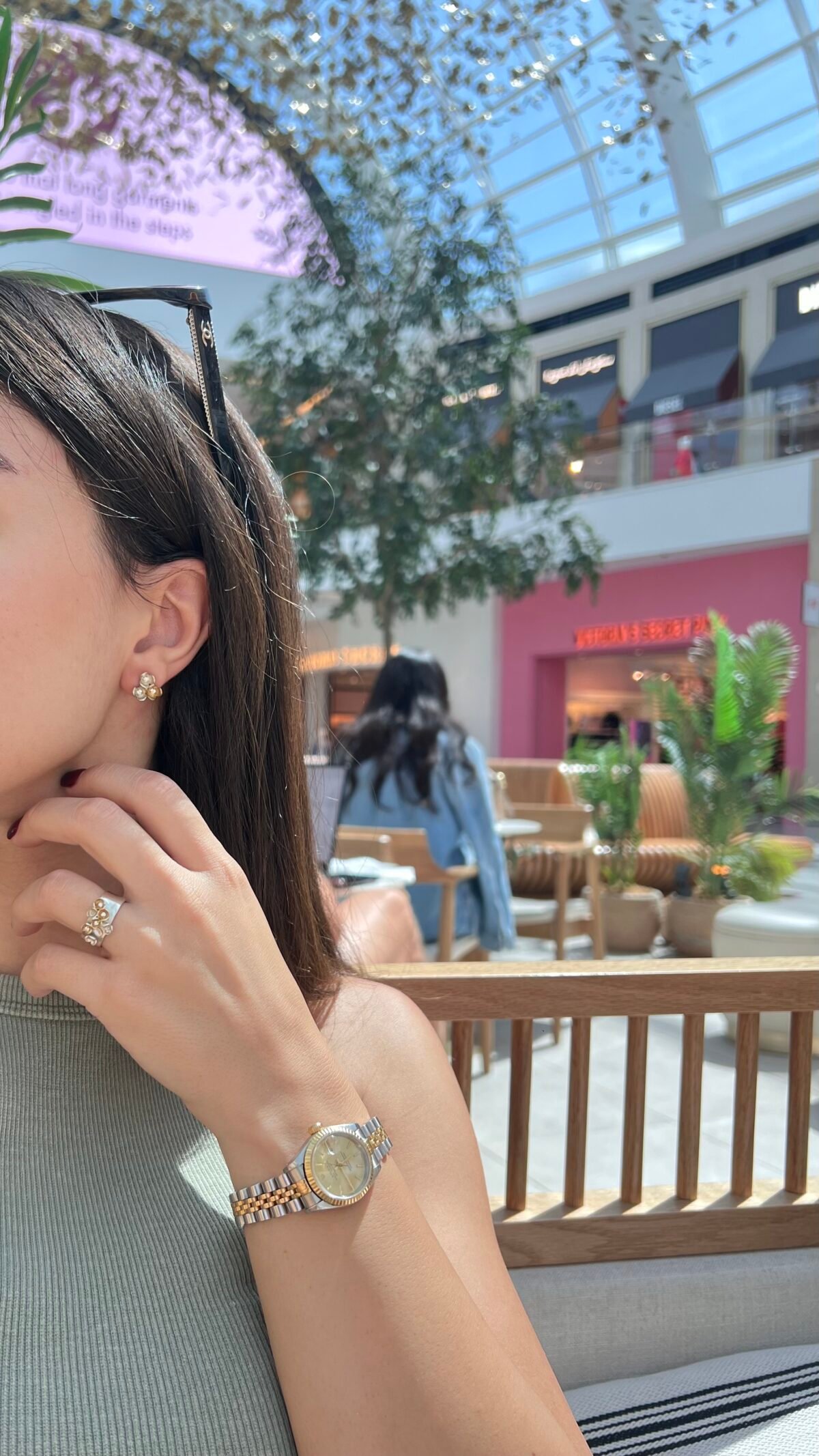 Silver blossom Earrings - Image 4