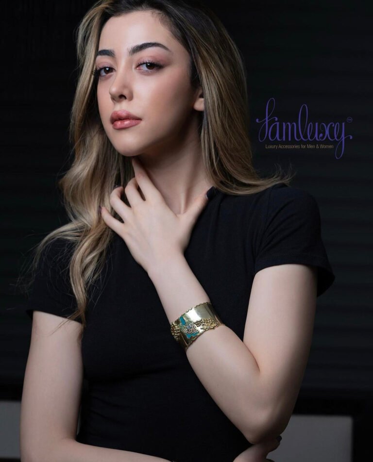 Handmade Brass Bracelet with Gold Plating (Iran Beauty)