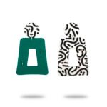 Sayeh Handmade Contemporary Polymer Earrings