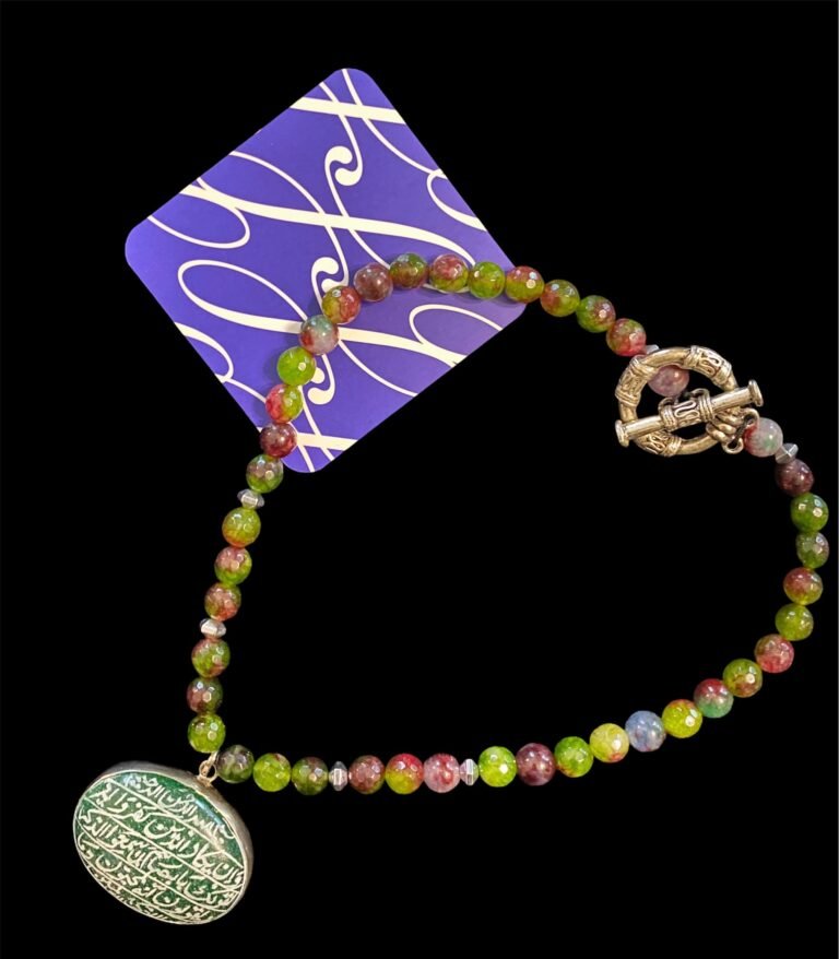 Handmade multicolour stones (Jade and Agate)
