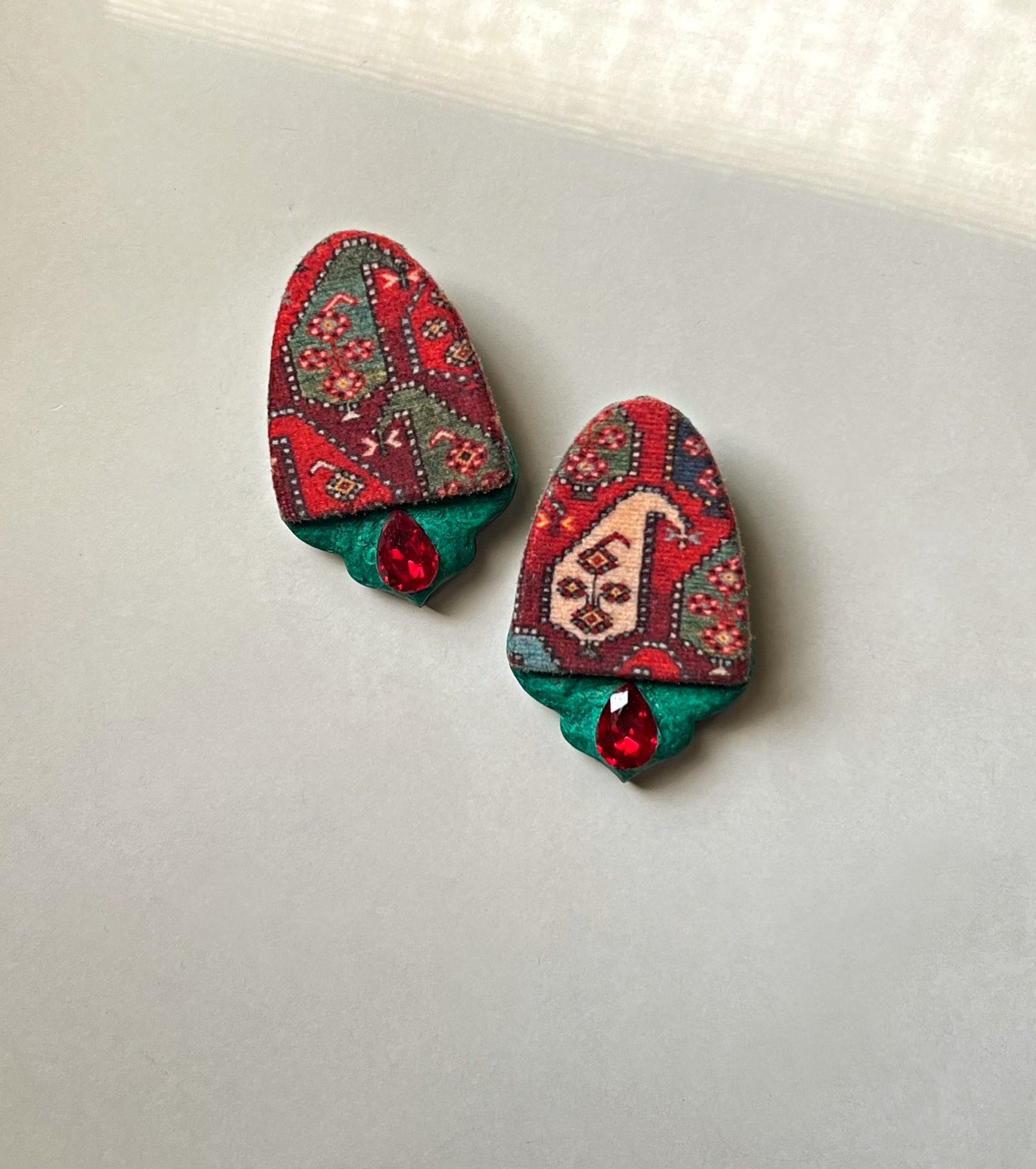 098C2517-649B-4F94-BC0E-E86DD8C00D79 Boteh Jegheh earrings handmade jewelry - Image 1