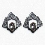 Taje Pars – Handmade Paper Mache Silver color