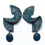 Navaz Earrings – Handmade Paper Mache Earrings