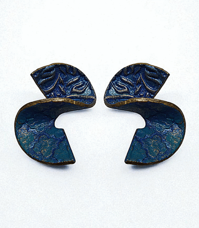 Sama Earrings – Handmade Paper Mache Earrings
