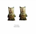 Harut & Marut, handmade paper mache earrings