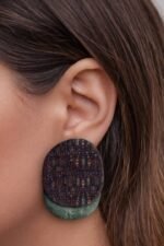 Katibeh bastani earrings handmade jewelry - Image 2