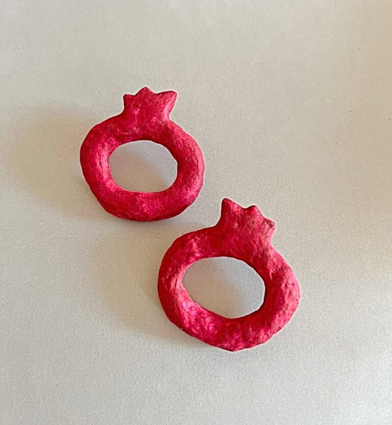 Yaqut earrings