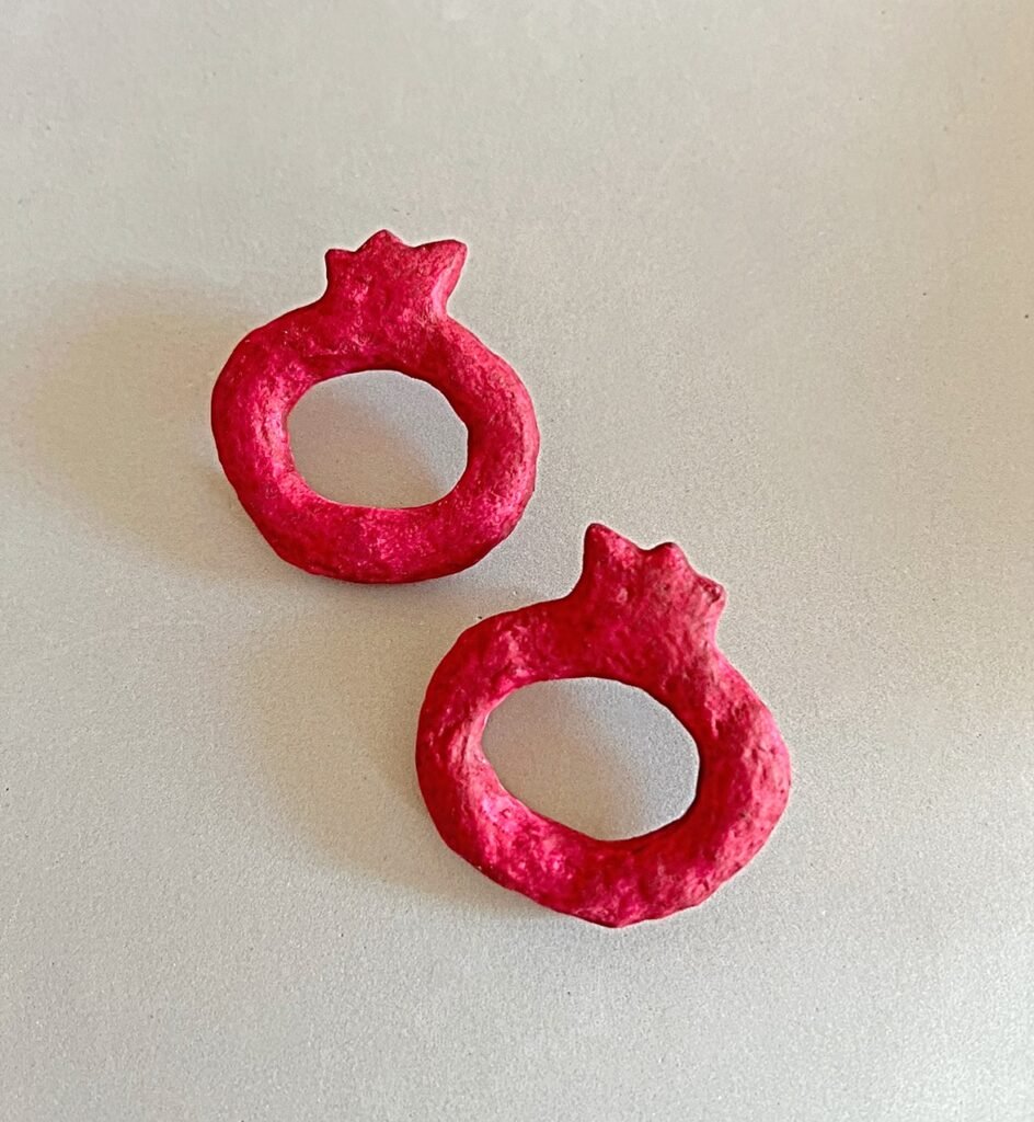 Yaqut earrings