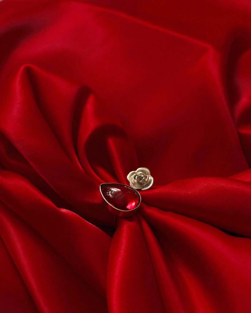 Rose Ring with Ruby, A Timeless Symbol of Love