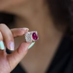 Victoria silver ring _Victoria in the Garden of Shadows