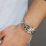 Persian typography bracelet