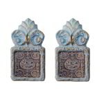 Infinite Love – Handmade Paper Mache Earrings – Light Weight