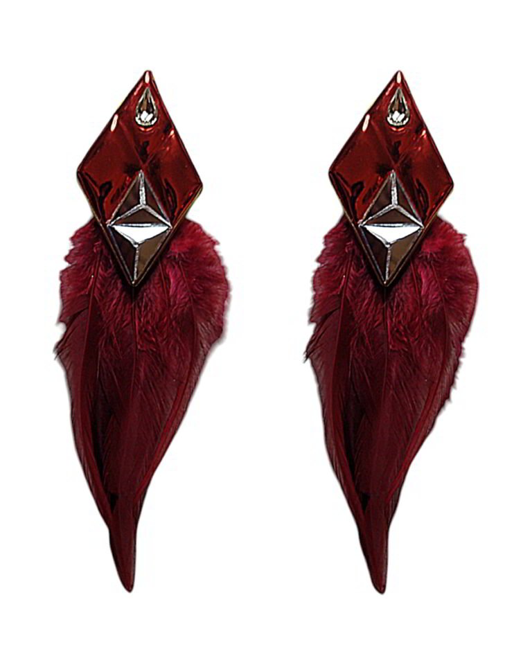 Persian Fire – Handmade Earrings – Light Weight