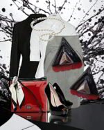 Mirror Majesty – Handmade Earrings – Light Weight - Image 3